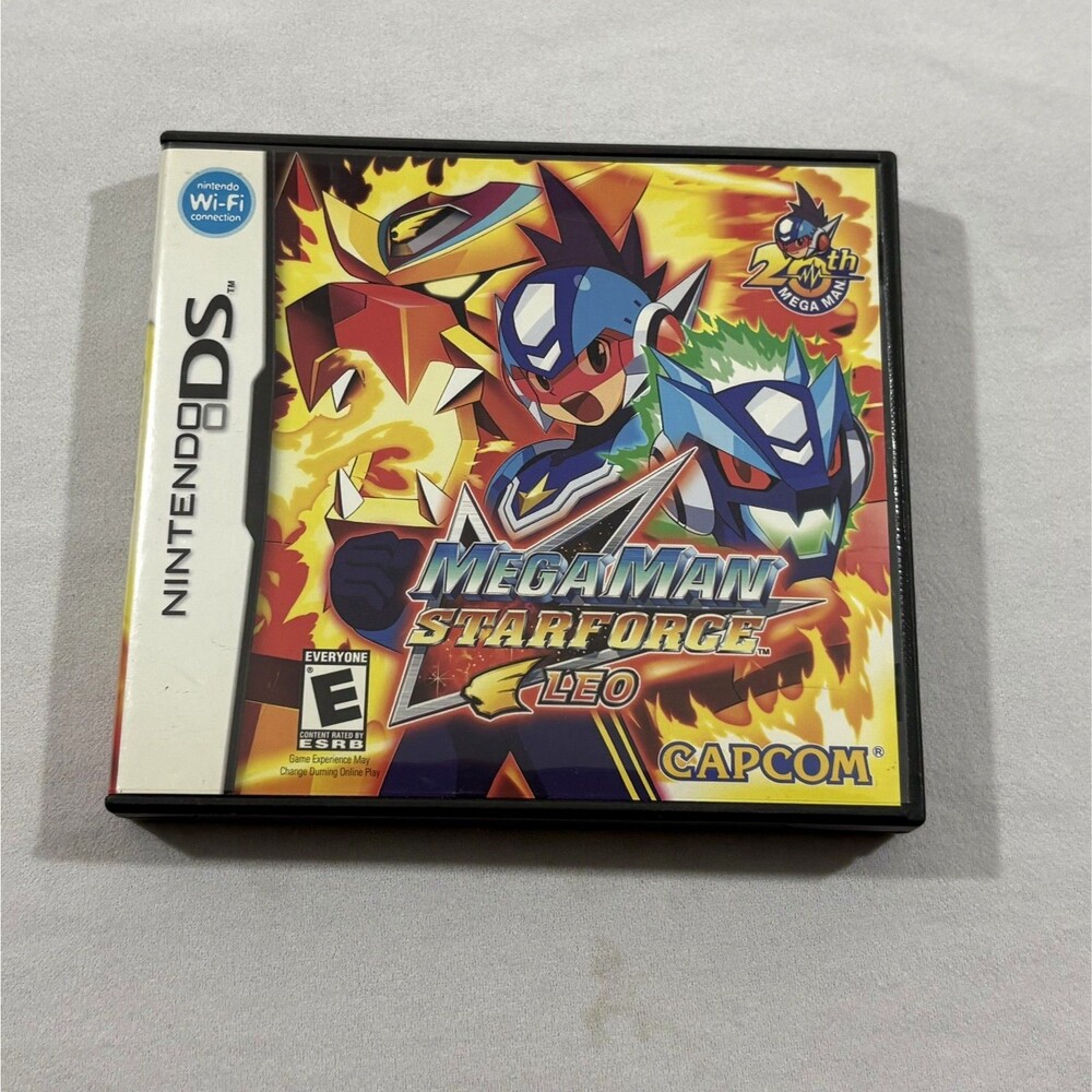 Mega Man Star Force: Leo for Nintendo DS Case Only No Game Authentic Rare